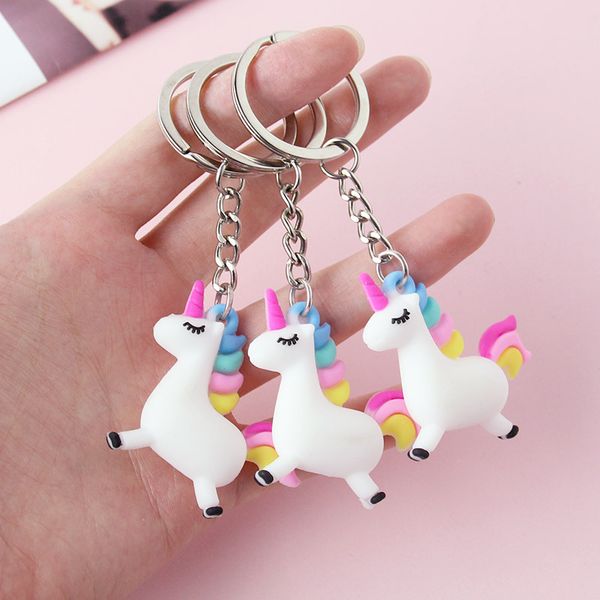 cartoon colorful unicorns key chain doll key ring gift for women girls bag pendant figure charms chains jewelry porte clef, Silver
cartoon colorful unicorns key chain doll key ring gift for women girls bag pendant figure charms chains jewelry porte clef, Silver