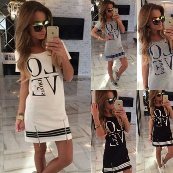 women casual short sleeve ladies dresses elegant female summer love printed mini dress harajuku vintage vestido plus size, Black;gray
women casual short sleeve ladies dresses elegant female summer love printed mini dress harajuku vintage vestido plus size, Black;gray