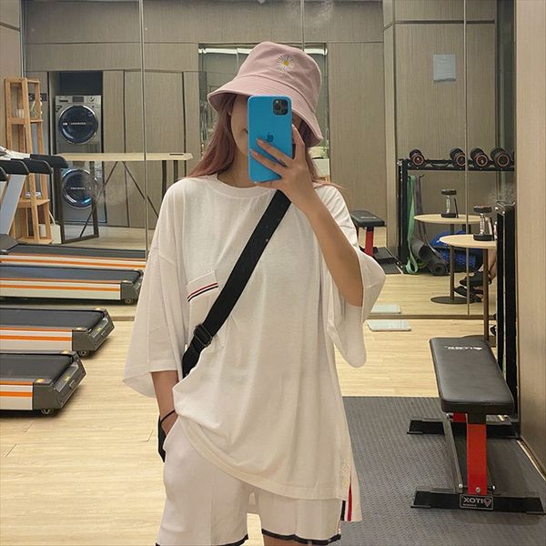 tb plus loose os version bat sleeve women's t-shirt breathable all-match pocket short sleeve round collar summer clothes, White
tb plus loose os version bat sleeve women's t-shirt breathable all-match pocket short sleeve round collar summer clothes, White