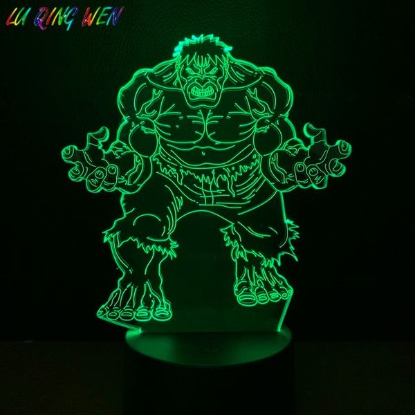 children's 3d led night light the hulk marvel comics superhero bedroom decor nightlight kids boy birthday gift 3d desk lamp hulk
children's 3d led night light the hulk marvel comics superhero bedroom decor nightlight kids boy birthday gift 3d desk lamp hulk