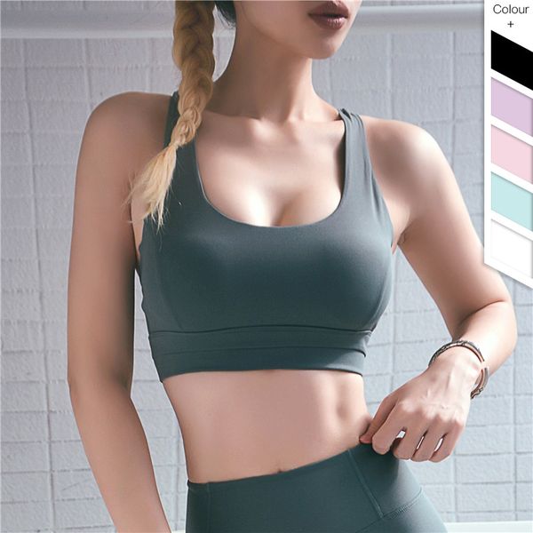 2019 running yoga impact camo energy seamless sports bra push up gym sport crop hollow open back fitness active workout, White;black