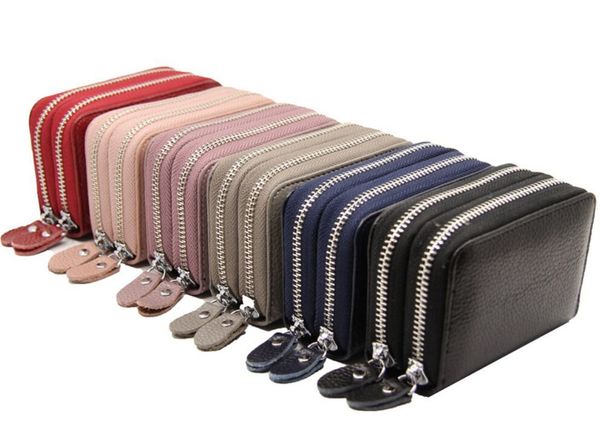 brand new rfid wallets women men genuine cowhide leather double zippy wallet short coin card holder purse small bag cj191219, Red;black
brand new rfid wallets women men genuine cowhide leather double zippy wallet short coin card holder purse small bag cj191219, Red;black