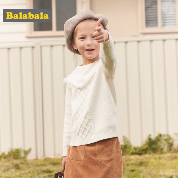 balabala toddler girl waffled sweater with fringe kids girl pullover sweater with cable knit ribbing at crewneck cuffs and hem, Blue
balabala toddler girl waffled sweater with fringe kids girl pullover sweater with cable knit ribbing at crewneck cuffs and hem, Blue