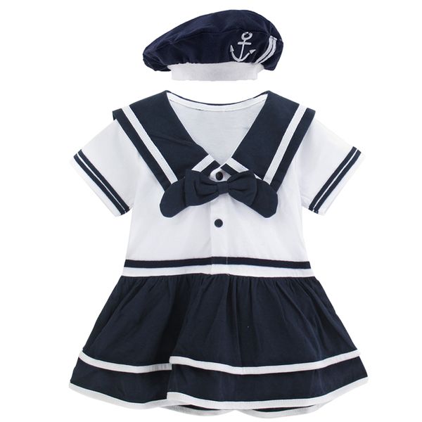 baby girls romper dress newborn sailor bodysuit with hat infant summer clothes toddler halloween cosplay costume ropa bebe, White
baby girls romper dress newborn sailor bodysuit with hat infant summer clothes toddler halloween cosplay costume ropa bebe, White