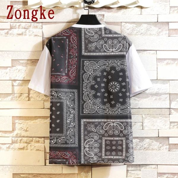 zongke 2020 лоскутная с коротким рукавом футболка мужчины тенниска мужчины лето хлопок t-shirt men casual топы мода m-5xl смешные одежды, White;black
zongke 2020 лоскутная с коротким рукавом футболка мужчины тенниска мужчины лето хлопок t-shirt men casual топы мода m-5xl смешные одежды, White;black