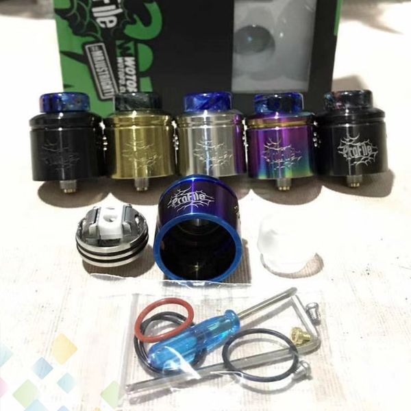 Profile RDA Tank 24mm Top Filling Squonk 40W 60W 0.18ohm Clapton Coil Atomizer For 510 Thread Box Mod DHL Free
Profile RDA Tank 24mm Top Filling Squonk 40W 60W 0.18ohm Clapton Coil Atomizer For 510 Thread Box Mod DHL Free