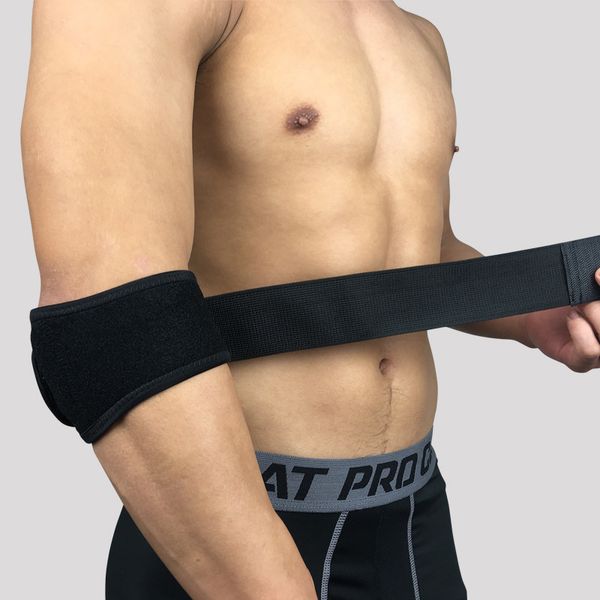 1pc adjustable training tennis weightlifting elbow support gym strap elbow pads lateral pain syndrome epicondylitis brace, Black;gray
1pc adjustable training tennis weightlifting elbow support gym strap elbow pads lateral pain syndrome epicondylitis brace, Black;gray