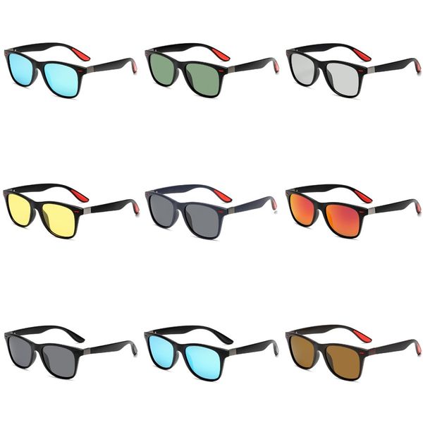 polarized sunglasses for mens glass mirror green lens vintage sun glasses eyewear accessories with black box #586, White;black 
polarized sunglasses for mens glass mirror green lens vintage sun glasses eyewear accessories with black box #586, White;black