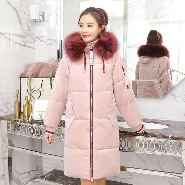 2019 new velvet winter jacket women warm thicken hooded with fur female long coat parka high quality, Tan;black
2019 new velvet winter jacket women warm thicken hooded with fur female long coat parka high quality, Tan;black