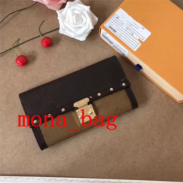 fashion leather long wallet multicolor coin purse classic clasp womens wallet with box 02, Red;black
fashion leather long wallet multicolor coin purse classic clasp womens wallet with box 02, Red;black