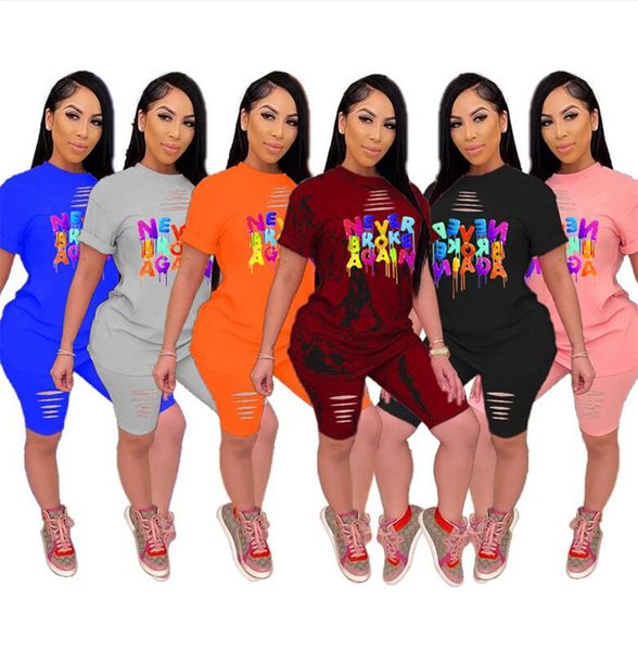 summer women tracksuit outfits designer t-shirt and holes shorts clothing set never broke again letter sportswear clothing s-5xl d52205ly, White
summer women tracksuit outfits designer t-shirt and holes shorts clothing set never broke again letter sportswear clothing s-5xl d52205ly, White