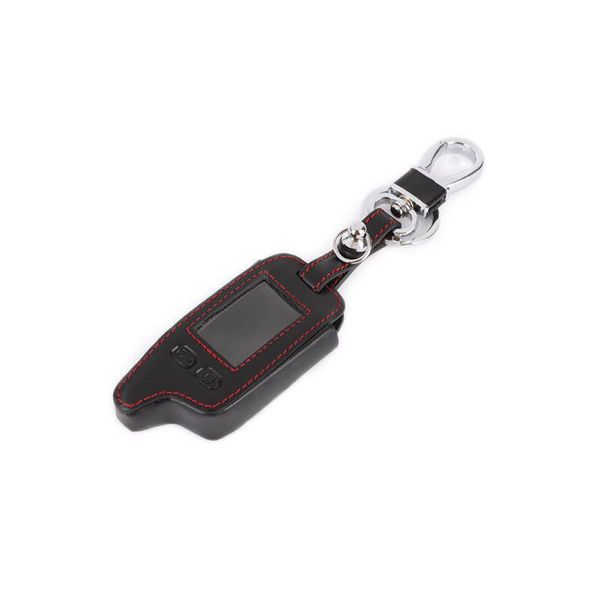 5 buttons remote leather key cover case two way alarm system lcd controller keychain
5 buttons remote leather key cover case two way alarm system lcd controller keychain