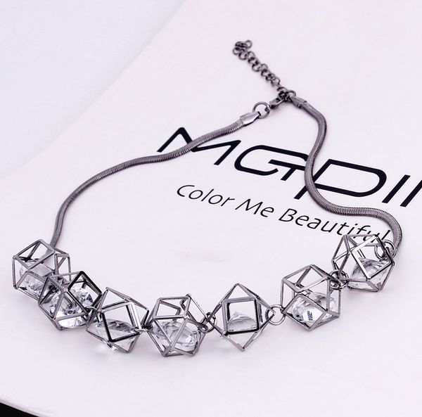 geometric hollow square necklaces & pendants collier fleurs bijoux collares grandes de moda 2019 women chokers necklace women, Silver
geometric hollow square necklaces & pendants collier fleurs bijoux collares grandes de moda 2019 women chokers necklace women, Silver