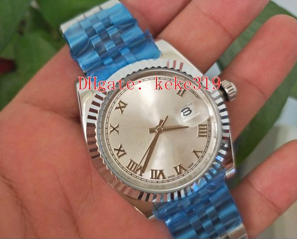 fashion wristwatches datejust 279174 36mm 31mm stainless steel roman dial asia 2813 mechanical automatic ladies women's watches, Slivery;brown 
fashion wristwatches datejust 279174 36mm 31mm stainless steel roman dial asia 2813 mechanical automatic ladies women's watches, Slivery;brown