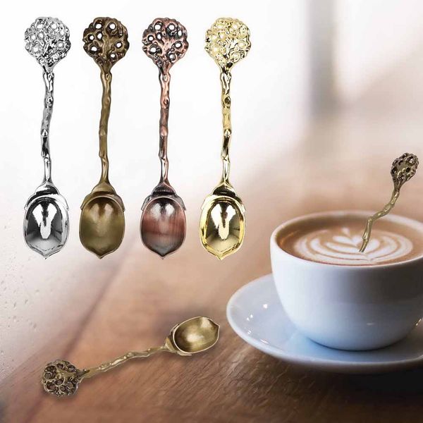 niceyard dessert spoon table decoration flatware alloy vintage royal style carved small coffee spoon home kitchen
niceyard dessert spoon table decoration flatware alloy vintage royal style carved small coffee spoon home kitchen