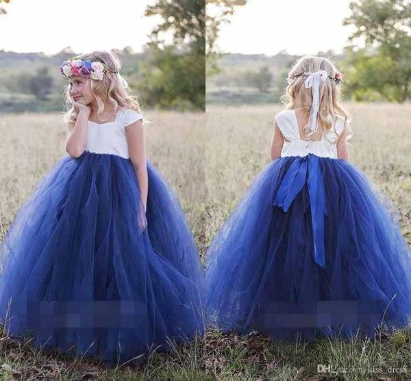 new silver sequined cute tulle flower girls' dresses with sash sleeveless floor length girls party gowns463, White;blue
new silver sequined cute tulle flower girls' dresses with sash sleeveless floor length girls party gowns463, White;blue