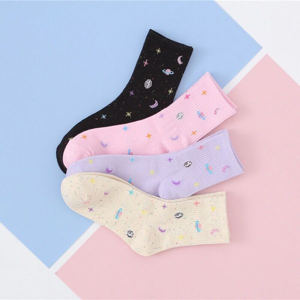 socks & hosiery yimuba cute harajuku galaxy planet stars spring autumn 4 colors japanese breathable cotton sports women friends gift, Black;white
socks & hosiery yimuba cute harajuku galaxy planet stars spring autumn 4 colors japanese breathable cotton sports women friends gift, Black;white