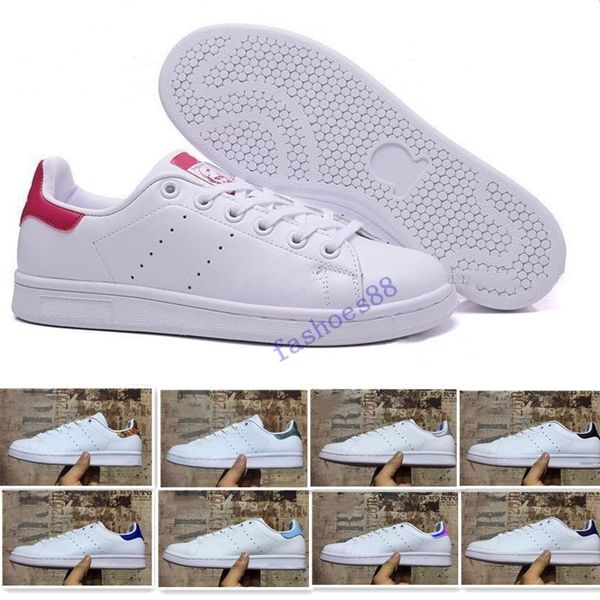 women men new stan shoes fashion smith sneakers casual shoes leather sport classic flats 2019 size 36-45, Black
women men new stan shoes fashion smith sneakers casual shoes leather sport classic flats 2019 size 36-45, Black
