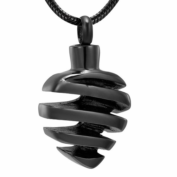 ijd9674 black leaf cremation for ashes urn stainless steel pendant necklace souvenir memorial keepsake with snake chain jewelry, Silver
ijd9674 black leaf cremation for ashes urn stainless steel pendant necklace souvenir memorial keepsake with snake chain jewelry, Silver