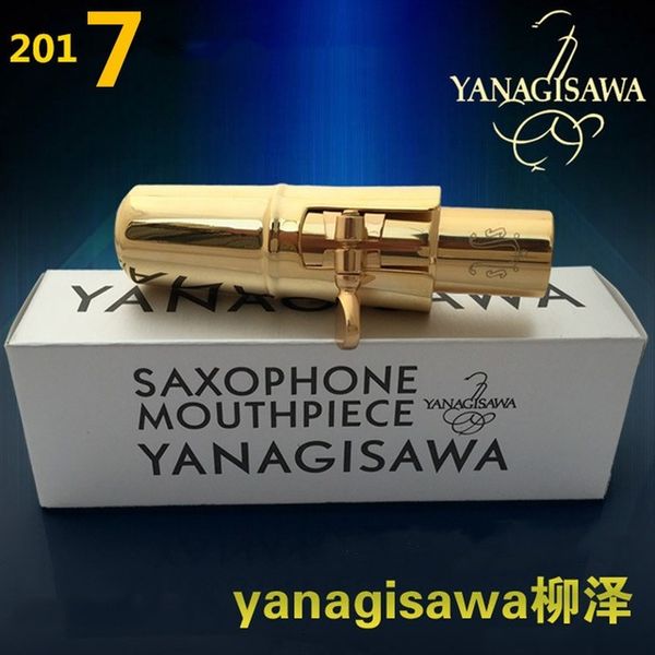 high-quality version yanagisawa saxophone metal mouthpiece gold alto / soprano / tenor / metal mouthpiece no5-9 number ing
high-quality version yanagisawa saxophone metal mouthpiece gold alto / soprano / tenor / metal mouthpiece no5-9 number ing