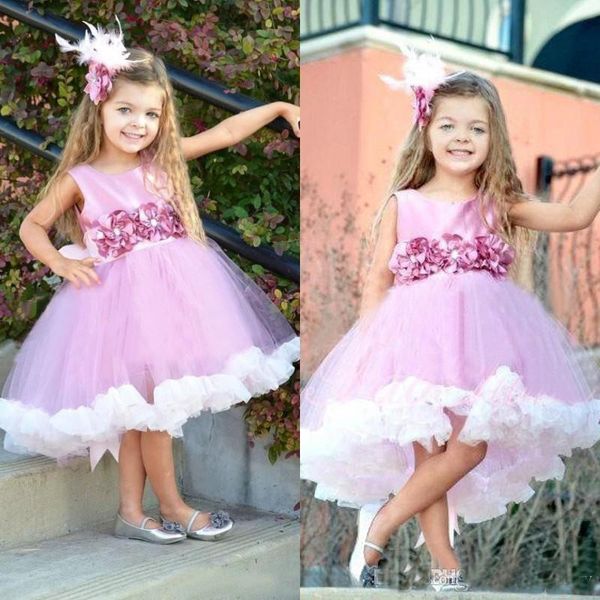 new arrival lovely pink girls pageant dresses knee length jewel neck handmade flowers pleat kids formal wear, White;red
new arrival lovely pink girls pageant dresses knee length jewel neck handmade flowers pleat kids formal wear, White;red