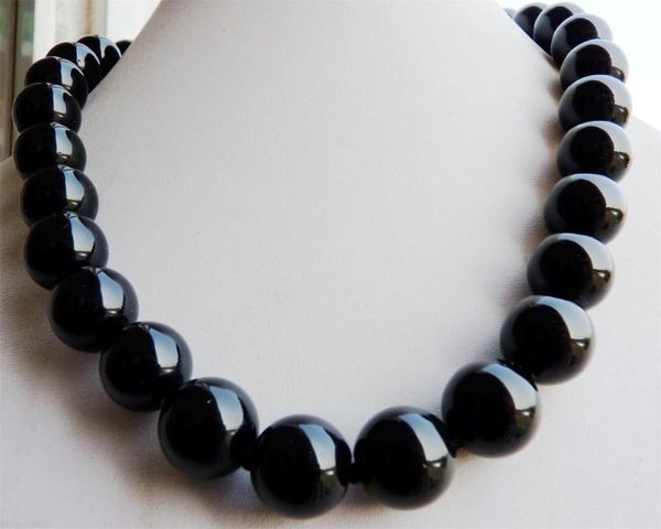 natural 8 10 12 14mm round black onyx beads necklace 18" inch >>>wholesale 100% natural jewelry, Silver
natural 8 10 12 14mm round black onyx beads necklace 18" inch >>>wholesale 100% natural jewelry, Silver