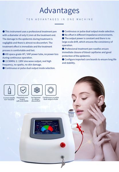 portable rbs aesthetic equipment portable acne treatment machine spider vein removal rbs high frequency vascular machine for spa, Black
portable rbs aesthetic equipment portable acne treatment machine spider vein removal rbs high frequency vascular machine for spa, Black