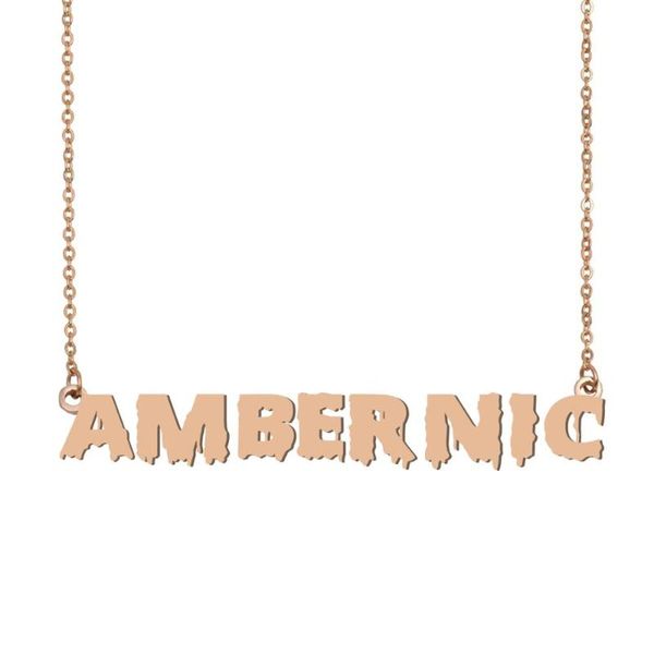 ambernic name necklace , cool bloody art name necklace for halloween and santa's day jewelry gift for kids boys girls, Silver
ambernic name necklace , cool bloody art name necklace for halloween and santa's day jewelry gift for kids boys girls, Silver