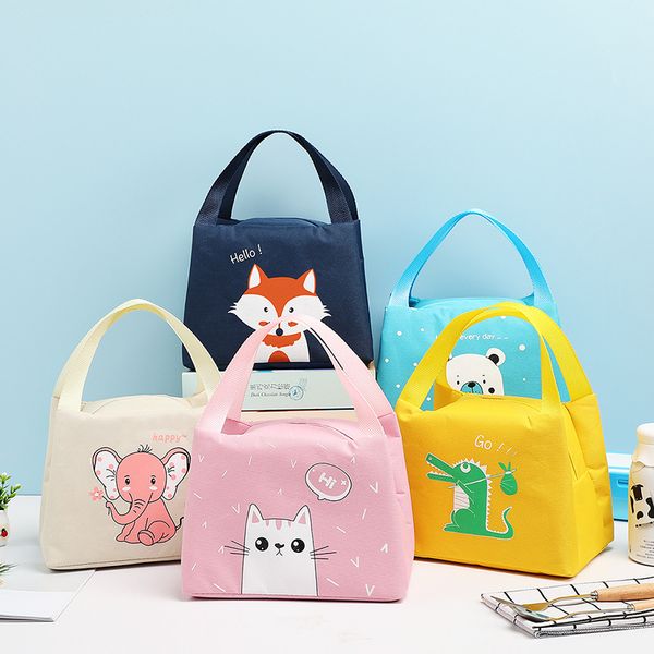 canvas portable zipper lunch bags animals women student lunch box thermo bag office school picnic cooler bags bolso, Blue;pink
canvas portable zipper lunch bags animals women student lunch box thermo bag office school picnic cooler bags bolso, Blue;pink