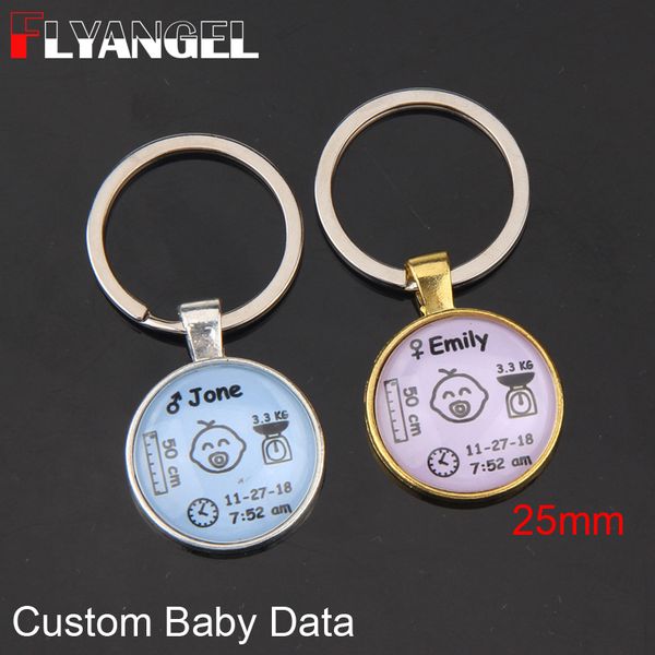 flyangel custom baby data keychain glass dome key holder baby stats new souvenir jewelry gifts for new dad mom family charm, Silver
flyangel custom baby data keychain glass dome key holder baby stats new souvenir jewelry gifts for new dad mom family charm, Silver