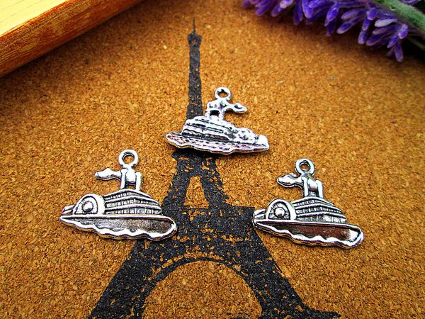 60pcs- cruise ship charms antique tibetan silver cruise ship charms pendants 24x20mm, Bronze;silver
60pcs- cruise ship charms antique tibetan silver cruise ship charms pendants 24x20mm, Bronze;silver