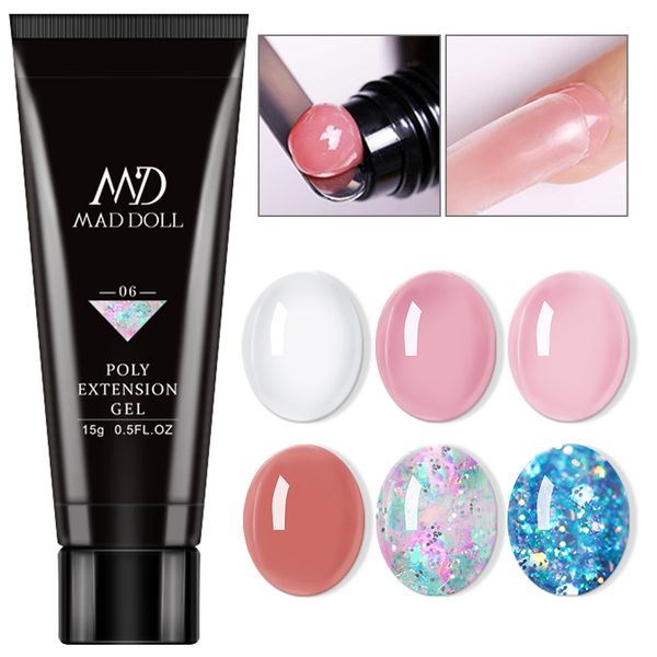 mad doll color poly kit gel nail builder poly glitter gel acrylic quick building finger extension uv led nail art, Red;pink
mad doll color poly kit gel nail builder poly glitter gel acrylic quick building finger extension uv led nail art, Red;pink