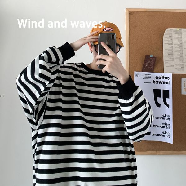 autumn cotton striped hoodie men's fashion casual cotton sweatshirt men streetwear loose hip-hop pullover hoodies mens hoody, Black
autumn cotton striped hoodie men's fashion casual cotton sweatshirt men streetwear loose hip-hop pullover hoodies mens hoody, Black