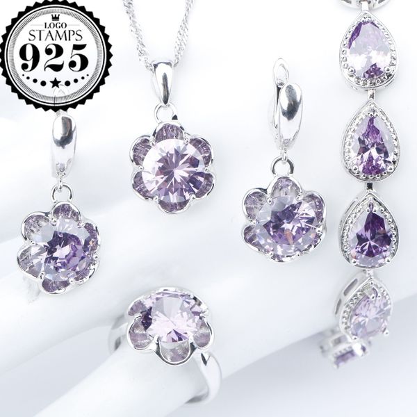 purple zircon silver 925 costume wedding jewelry sets earrings pendants necklace bracelets ring for women set jewellery gift box, Slivery;golden
purple zircon silver 925 costume wedding jewelry sets earrings pendants necklace bracelets ring for women set jewellery gift box, Slivery;golden