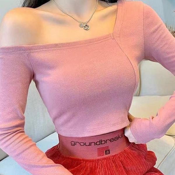 плеча женщин весна лето стиль футболка топы lady повседневного длинный рукав перекос воротник тонких рубашки топы тис dd8204, White
плеча женщин весна лето стиль футболка топы lady повседневного длинный рукав перекос воротник тонких рубашки топы тис dd8204, White