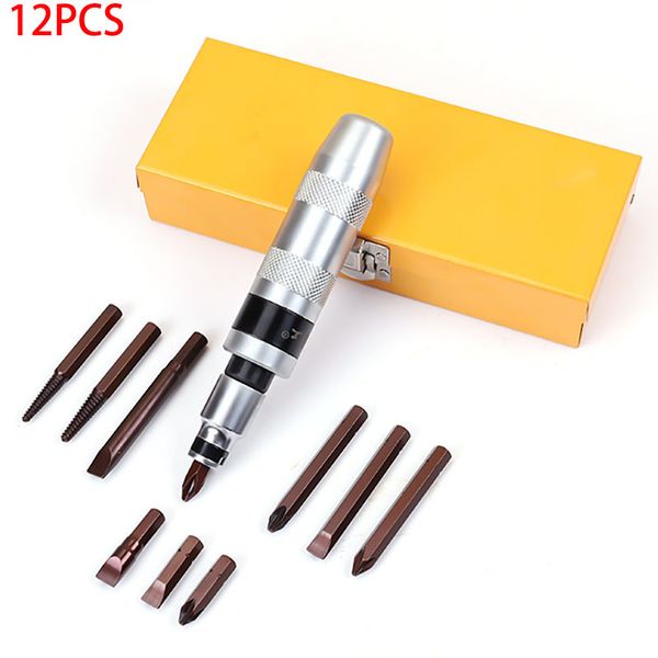 12pcs impact screwdriver set industrial grade multifunctional screwdriver bits screw extractor for repairing driver set
12pcs impact screwdriver set industrial grade multifunctional screwdriver bits screw extractor for repairing driver set