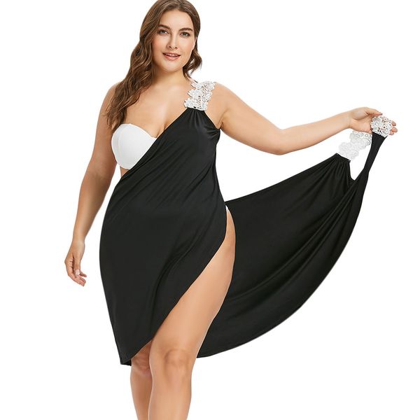 womens dresses woman clothing rose gal plus size lace straps dress up beach cardigan summer strap vestito lace beach dress crochet, Black;gray
womens dresses woman clothing rose gal plus size lace straps dress up beach cardigan summer strap vestito lace beach dress crochet, Black;gray