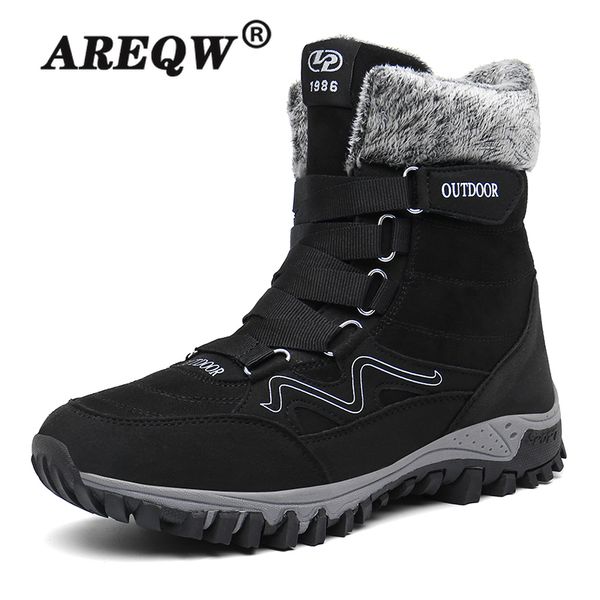 new arrival fashion suede men winter boots winter warm plush men boots waterproof ankle flat shoes big size 46, Black
new arrival fashion suede men winter boots winter warm plush men boots waterproof ankle flat shoes big size 46, Black