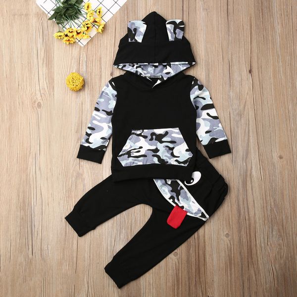 2pcs Set For Infant Baby Boy Warm Clothes Animal Hooded Sweatshirt Tops + Long Pants Tracksuit Outfit
2pcs Set For Infant Baby Boy Warm Clothes Animal Hooded Sweatshirt Tops + Long Pants Tracksuit Outfit