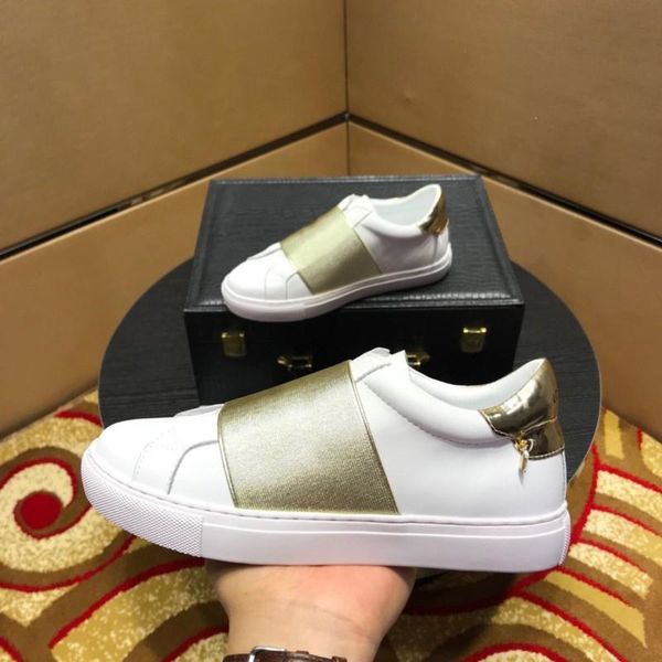 men women casual shoes fashion luxury brands designer sneakers lace-up with genuine leather with box, White;red
men women casual shoes fashion luxury brands designer sneakers lace-up with genuine leather with box, White;red