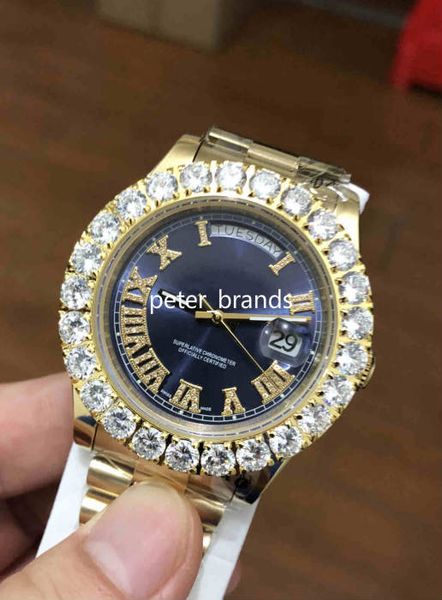 43mm prong set diamonds watches 316 gold stainless steel case multi-color dial automatic mens big diamond watches set diamond, Slivery;brown
43mm prong set diamonds watches 316 gold stainless steel case multi-color dial automatic mens big diamond watches set diamond, Slivery;brown