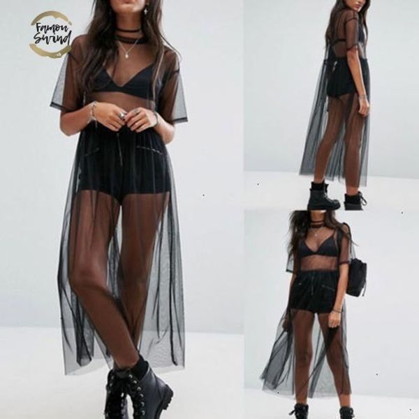 shirt women black gauze mesh sheer long shirts casual loose shirts transparent drop shipping good quality, White
shirt women black gauze mesh sheer long shirts casual loose shirts transparent drop shipping good quality, White