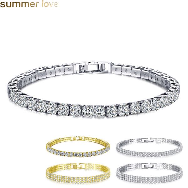 cubic zircon cz cluster tennis bracelet 18k white/yellow gold plated sparkling charm bracelet fashion womens jewelry for party wedding, Golden;silver
cubic zircon cz cluster tennis bracelet 18k white/yellow gold plated sparkling charm bracelet fashion womens jewelry for party wedding, Golden;silver