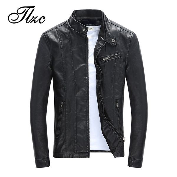 tlzc men autumn winter velvet coat faux leather jacket size m-3xl mens pu motorcycle jacket male classic thick coat clothes, Black
tlzc men autumn winter velvet coat faux leather jacket size m-3xl mens pu motorcycle jacket male classic thick coat clothes, Black