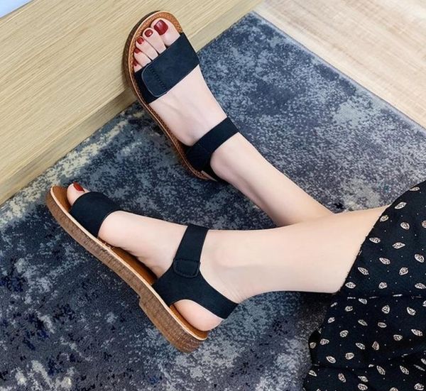 genuine leather women beach sandals shoes ladies flat sneakers shoe summer fashion mid heel footwear, Black
genuine leather women beach sandals shoes ladies flat sneakers shoe summer fashion mid heel footwear, Black
