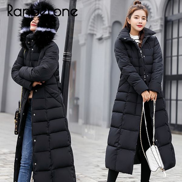ranberone winter jacket women long parka women winter faux fur hooded coat oversize doudoune jacket coat lady down parka, Black
ranberone winter jacket women long parka women winter faux fur hooded coat oversize doudoune jacket coat lady down parka, Black