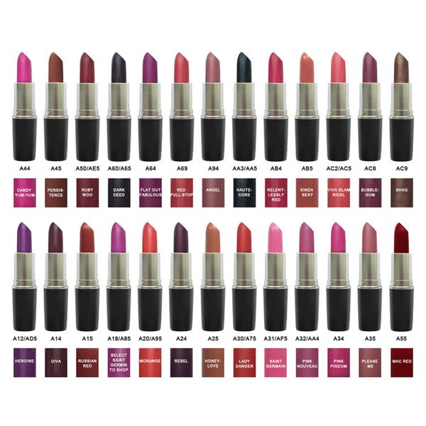 41 color 3g matte lip tick velvet teddy rocker ruby woo angel marrake h candy yum yum pink nouveau 1pc epacket hipping
41 color 3g matte lip tick velvet teddy rocker ruby woo angel marrake h candy yum yum pink nouveau 1pc epacket hipping