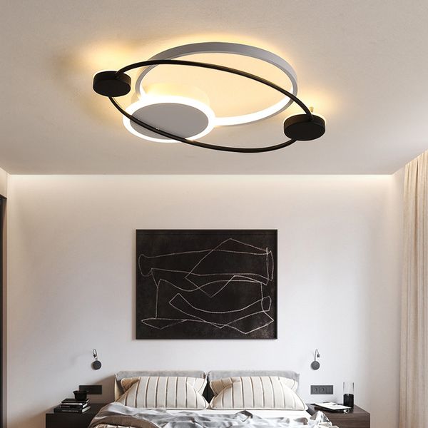 luminaires modern led ceiling light white/black rings led acrylic ceiling lamp for kithen living room dining room bedroom lamp
luminaires modern led ceiling light white/black rings led acrylic ceiling lamp for kithen living room dining room bedroom lamp