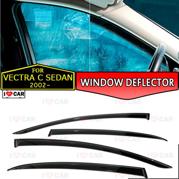 window deflectors for opel vectra c 2002- sedan car window deflector wind guard vent sun rain visor cover car styling
window deflectors for opel vectra c 2002- sedan car window deflector wind guard vent sun rain visor cover car styling