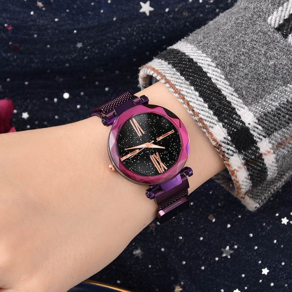 1 pcs women wrist quartz watch fashion starry sky with alloy strap magnetic buckle th36, Slivery;brown
1 pcs women wrist quartz watch fashion starry sky with alloy strap magnetic buckle th36, Slivery;brown